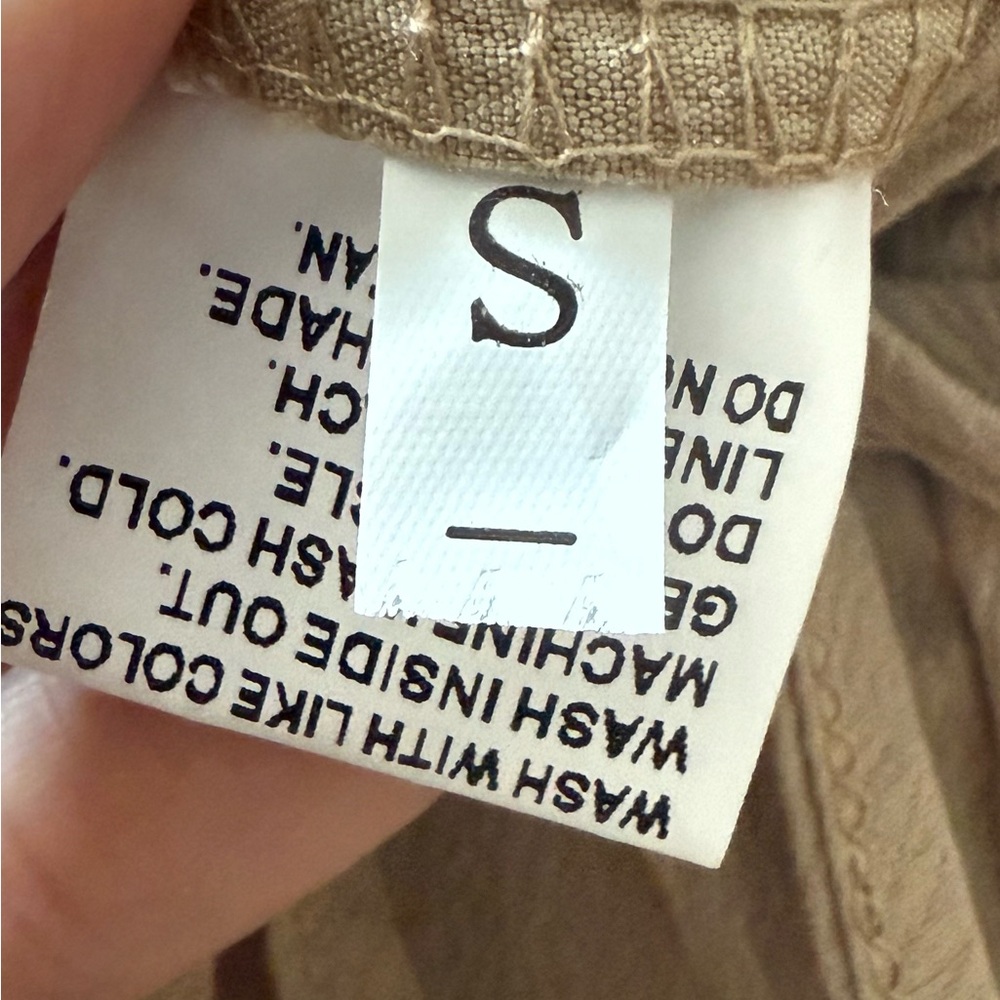 NWOT Women’s Tan Wide Leg Casual Bohemian Pants! S/M - Picture 6 of 7